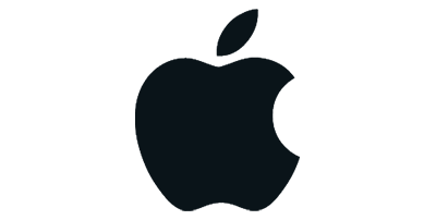 Apple Black & White Logo
