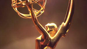 Close up of Emmy Award statue